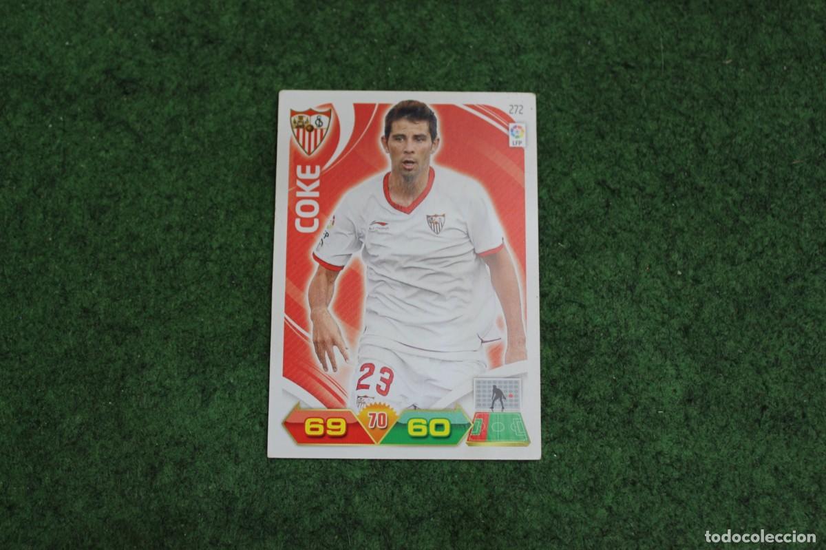 Cromos de f&uacute;tbol: 272 COKE SEVILLA FC ADRENALYN XL 2011 2012 11 12 LALIGA SANTANDER