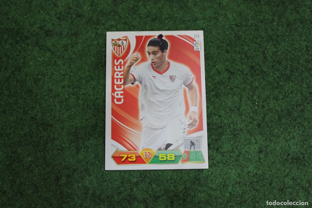 Cromos de f&uacute;tbol: 273 C&Aacute;CERES SEVILLA FC ADRENALYN XL 2011 2012 11 12 LALIGA SANTANDER