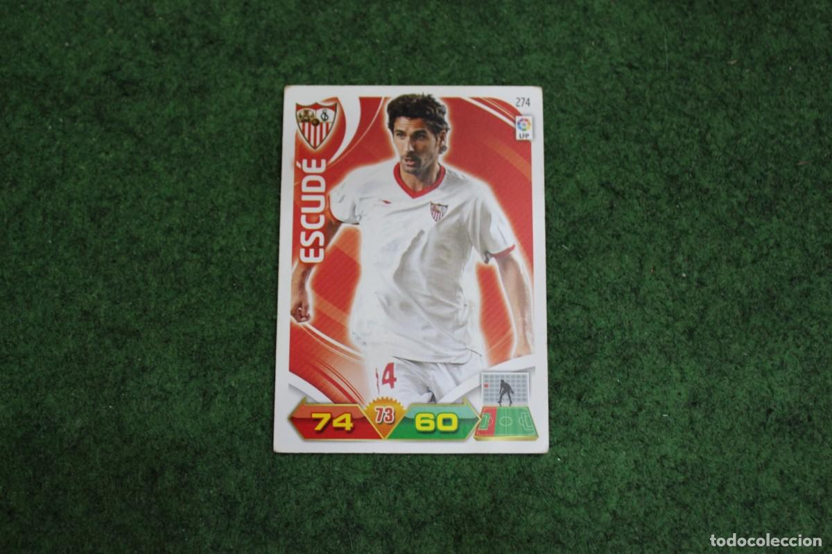 Cromos de f&uacute;tbol: 274 ESCUD&Eacute; SEVILLA FC ADRENALYN XL 2011 2012 11 12 LALIGA SANTANDER