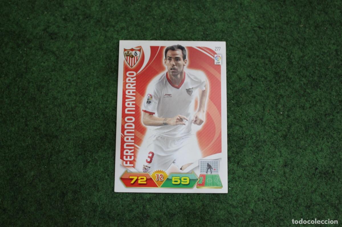 Cromos de f&uacute;tbol: 277 FERNANDO NAVARRO SEVILLA FC ADRENALYN XL 2011 2012 11 12 LALIGA SANTANDER