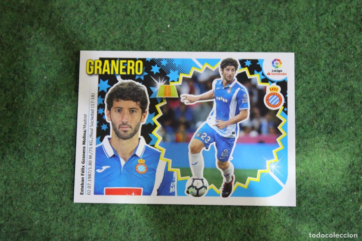 Cromos de f&uacute;tbol: 11 GRANERO RCD ESPANYOL LIGA ESTE 2018-19 2018 2019 18 19 LALIGA SANTANDER