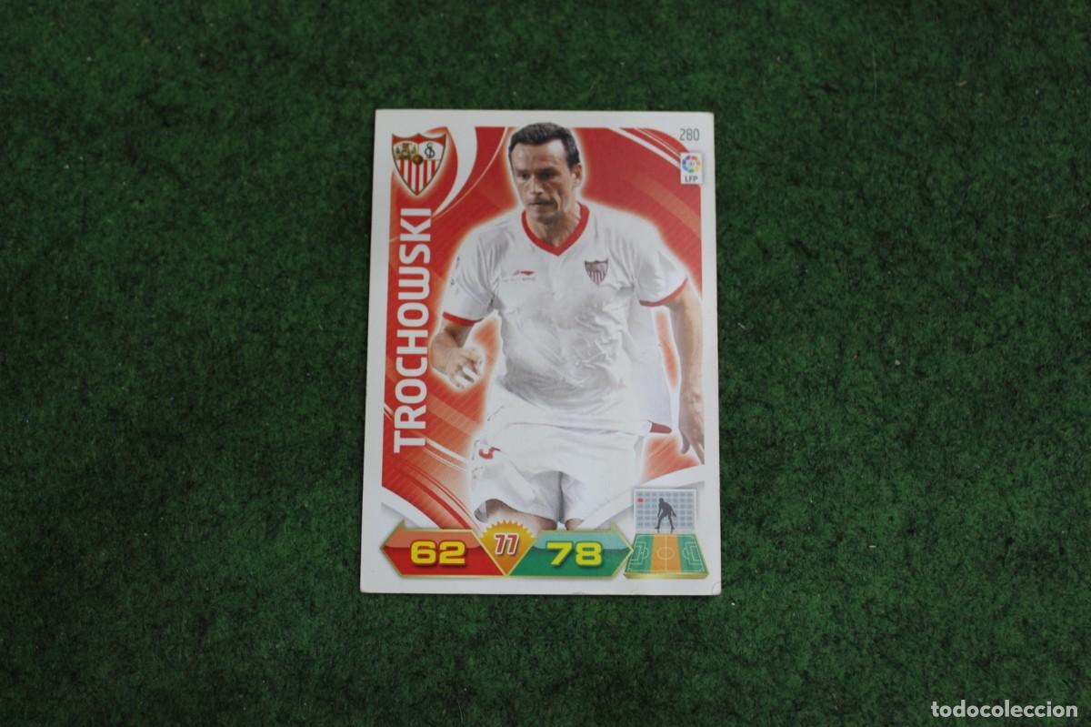 Cromos de f&uacute;tbol: 280 TROCHOWSKI SEVILLA FC ADRENALYN XL 2011 2012 11 12 LALIGA SANTANDER