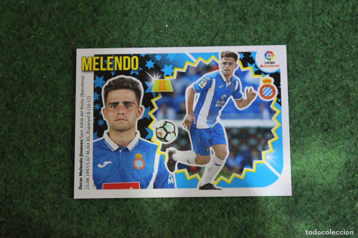 Cromos de f&uacute;tbol: 12B MELENDO RCD ESPANYOL LIGA ESTE 2018-19 2018 2019 18 19 LALIGA SANTANDER
