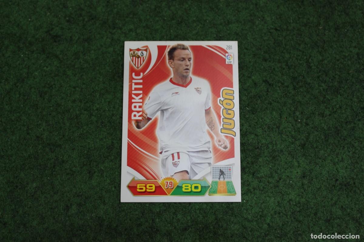 Cromos de f&uacute;tbol: 281 RAKITIC SEVILLA FC JUG&Oacute;N ADRENALYN XL 2011 2012 11 12 LALIGA SANTANDER