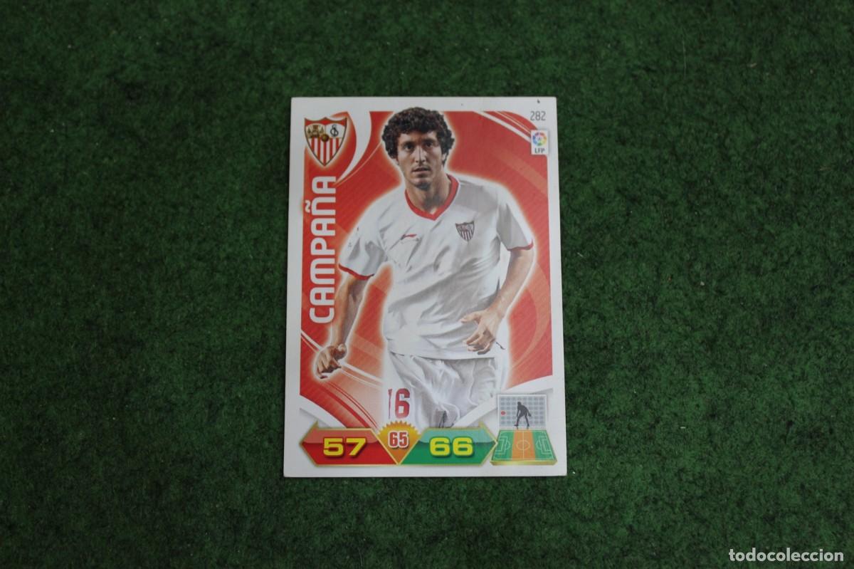 Cromos de f&uacute;tbol: 282 CAMPA&Ntilde;A SEVILLA FC ADRENALYN XL 2011 2012 11 12 LALIGA SANTANDER