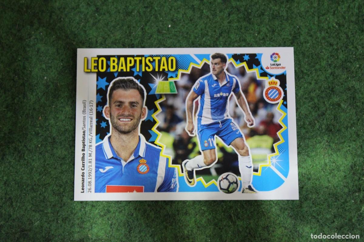 Cartes &agrave; collectionner de Football: 15 LEO BAPTISTAO RCD ESPANYOL LIGA ESTE 2018-19 2018 2019 18 19 LALIGA SANTANDER
