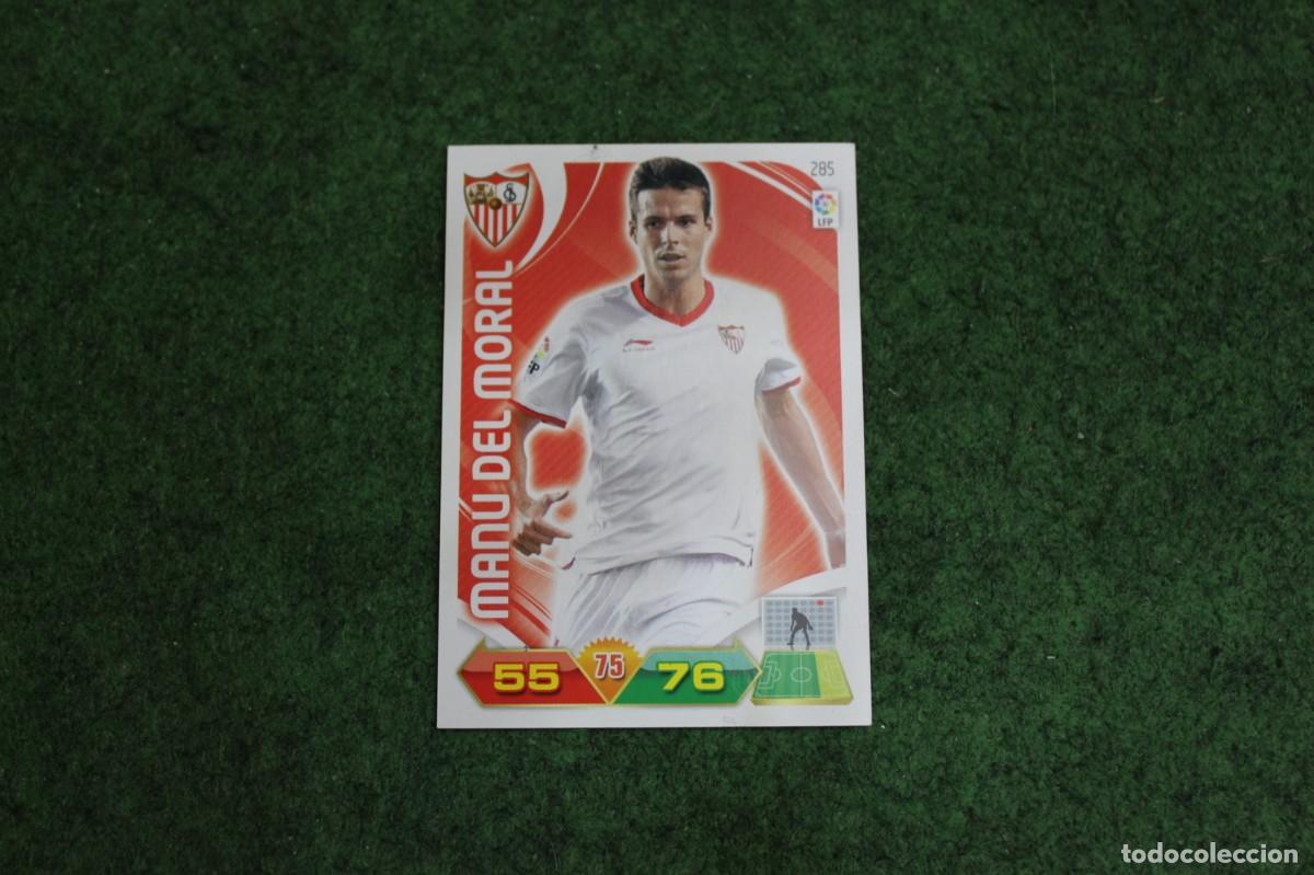 Cartes &agrave; collectionner de Football: 285 MANU DEL MORAL SEVILLA FC ADRENALYN XL 2011 2012 11 12 LALIGA SANTANDER