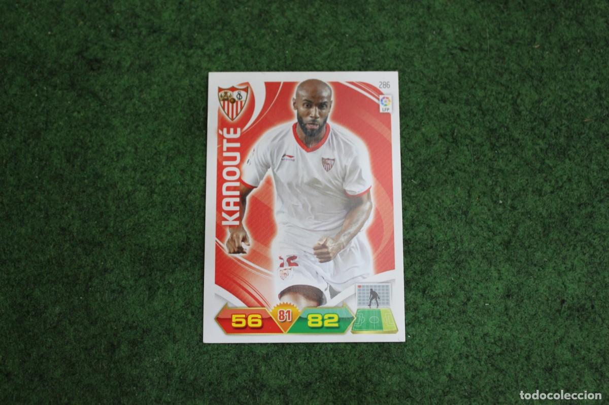 Cartes &agrave; collectionner de Football: 286 KANOUT&Eacute; SEVILLA FC ADRENALYN XL 2011 2012 11 12 LALIGA SANTANDER