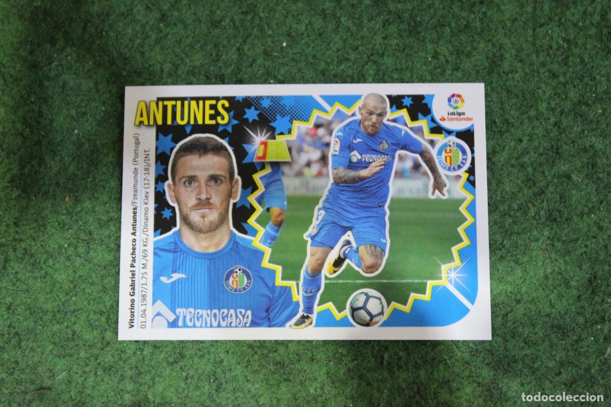 Figurine di Calcio: 7A ANTUNES GETAFE CF LIGA ESTE 2018-19 2018 2019 18 19 LALIGA SANTANDER