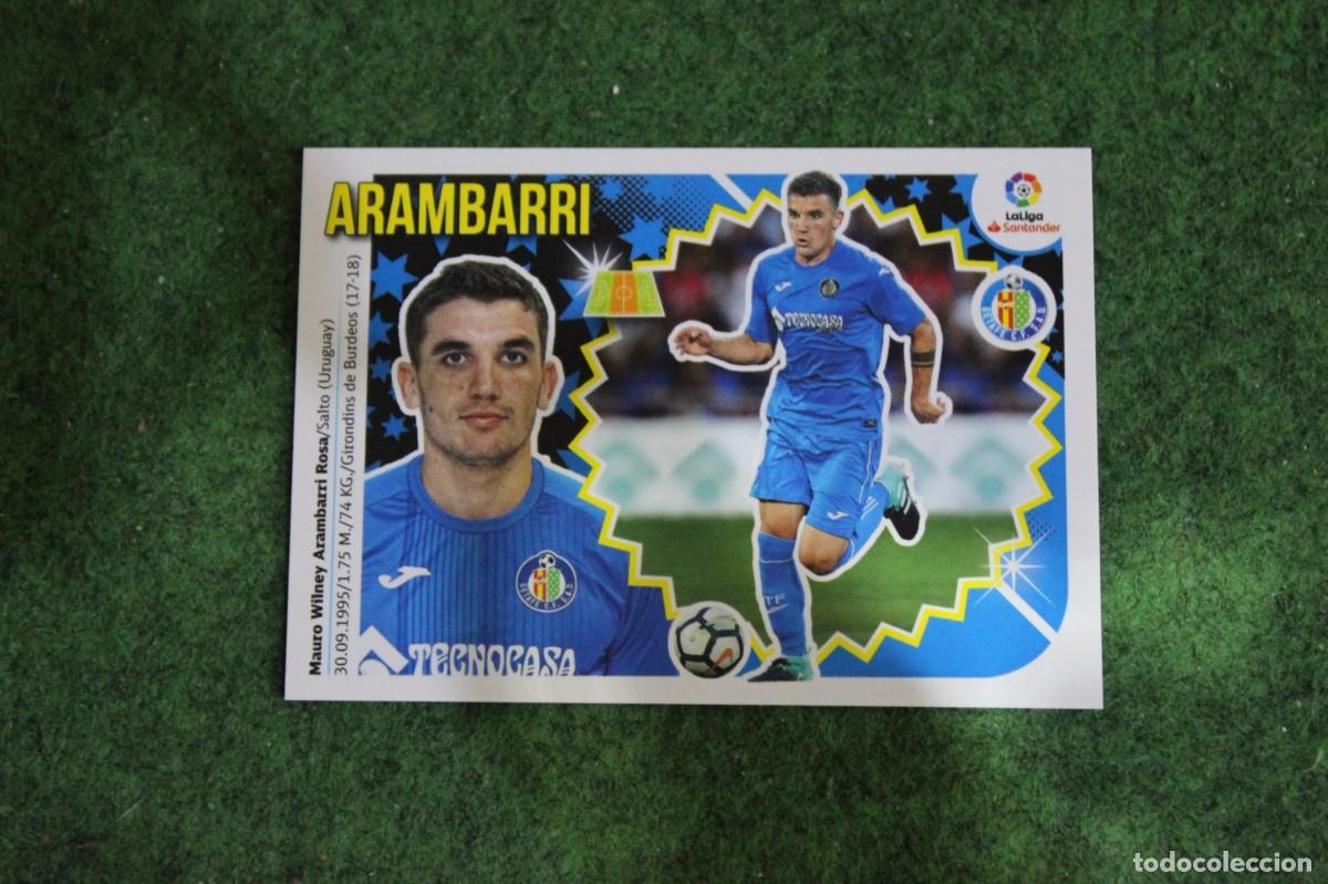 Football Stickers: 8 ARAMBARRI GETAFE CF LIGA ESTE 2018-19 2018 2019 18 19 LALIGA SANTANDER