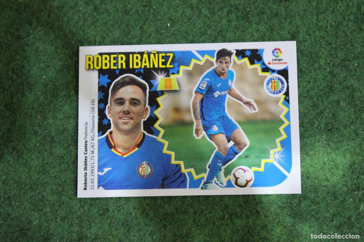 Football Stickers: 9 BIS R&Oacute;BER IB&Aacute;&Ntilde;EZ COLOCA GETAFE CF LIGA ESTE 2018-19 2018 2019 18 19 LALIGA SANTANDER