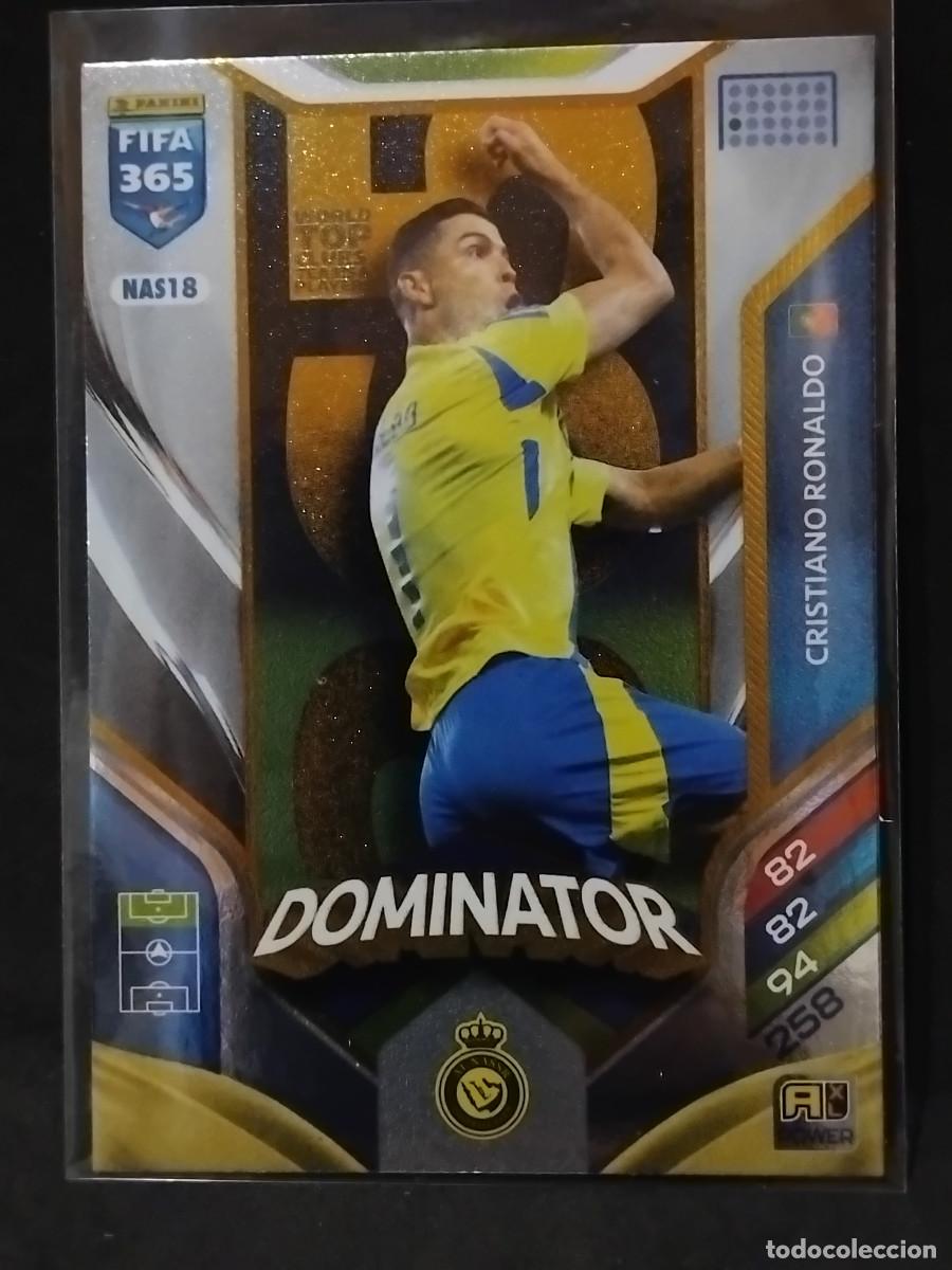 Football Stickers: CRISTIANO RONALDO DOMINATOR NAS18 - AL NASSR - ADRENALYN XL FIFA 365 2025 2026 CROMOS FUTBOL 2025-26