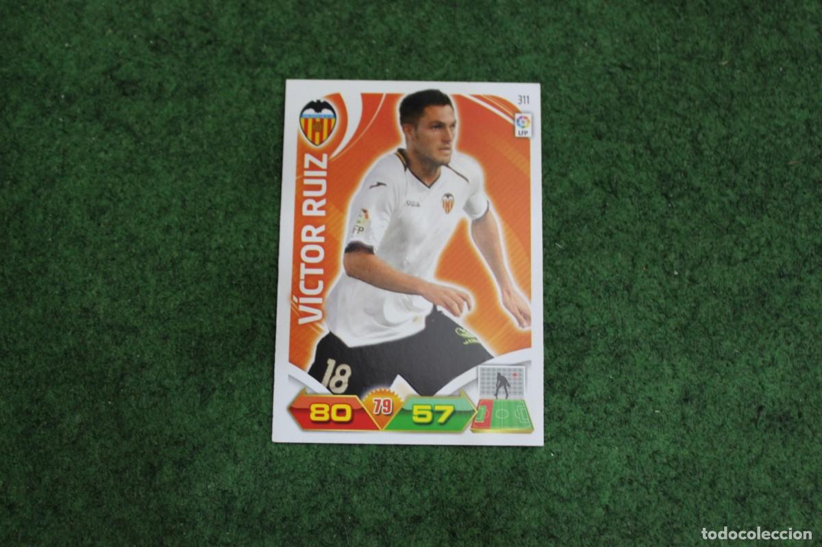 Football Stickers: 311 V&Iacute;CTOR RUIZ VALENCIA CF ADRENALYN XL 2011 2012 11 12 LALIGA SANTANDER