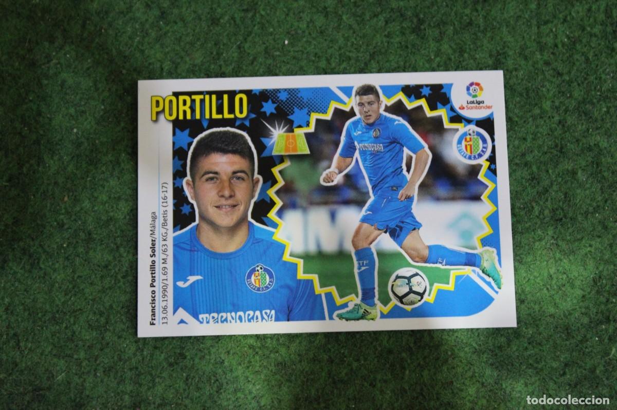 Football Stickers: 11A PORTILLO GETAFE CF LIGA ESTE 2018-19 2018 2019 18 19 LALIGA SANTANDER