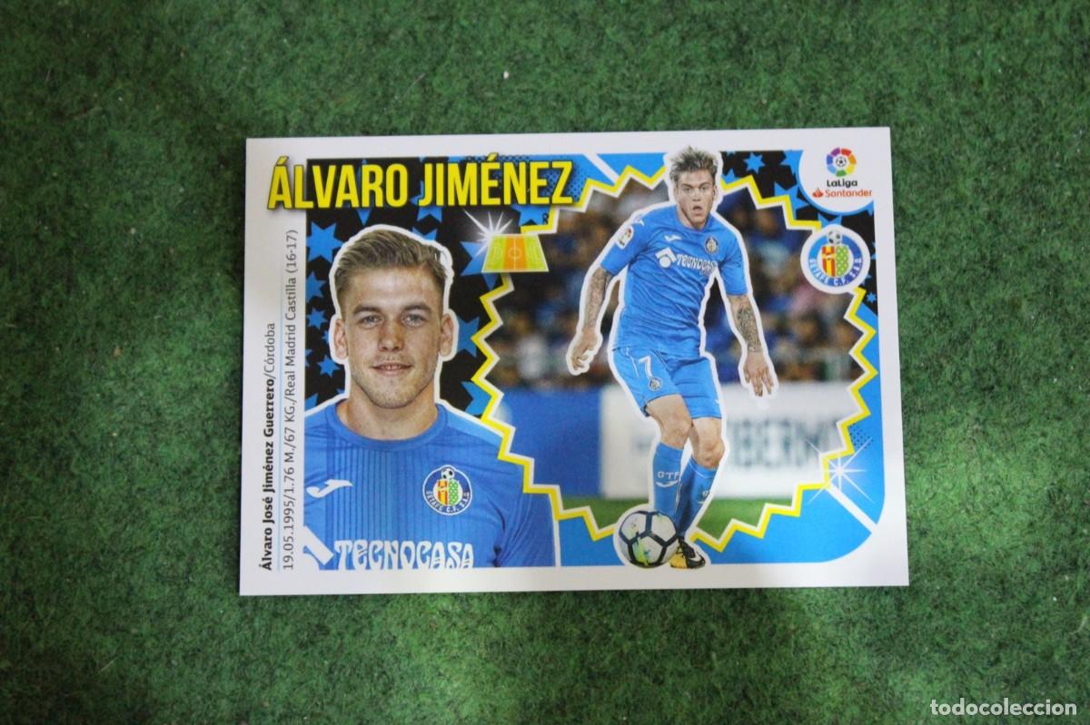 Football Stickers: 11B &Aacute;LVARO JIM&Eacute;NEZ GETAFE CF LIGA ESTE 2018-19 2018 2019 18 19 LALIGA SANTANDER