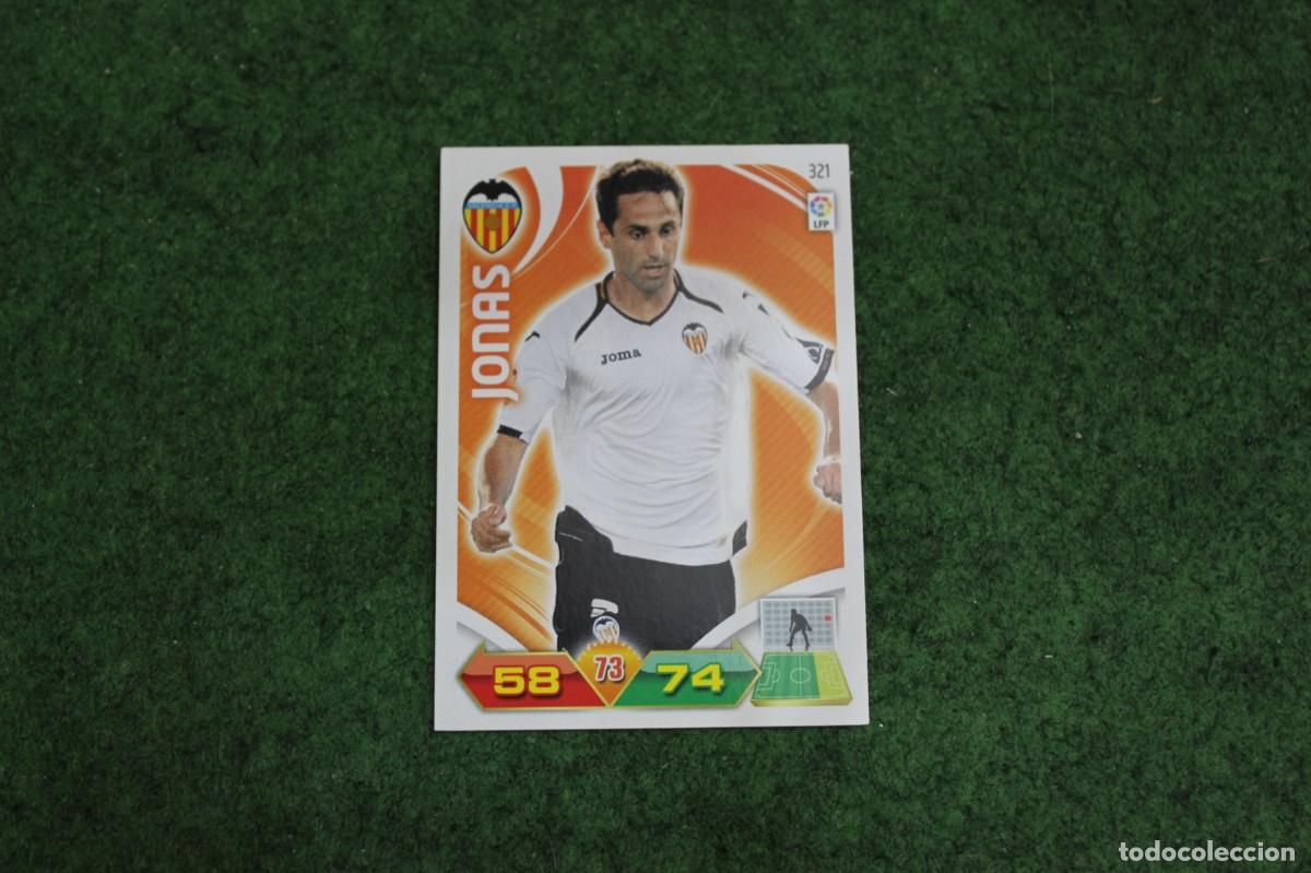 Cromos de f&uacute;tbol: 321 JONAS VALENCIA CF ADRENALYN XL 2011 2012 11 12 LALIGA SANTANDER