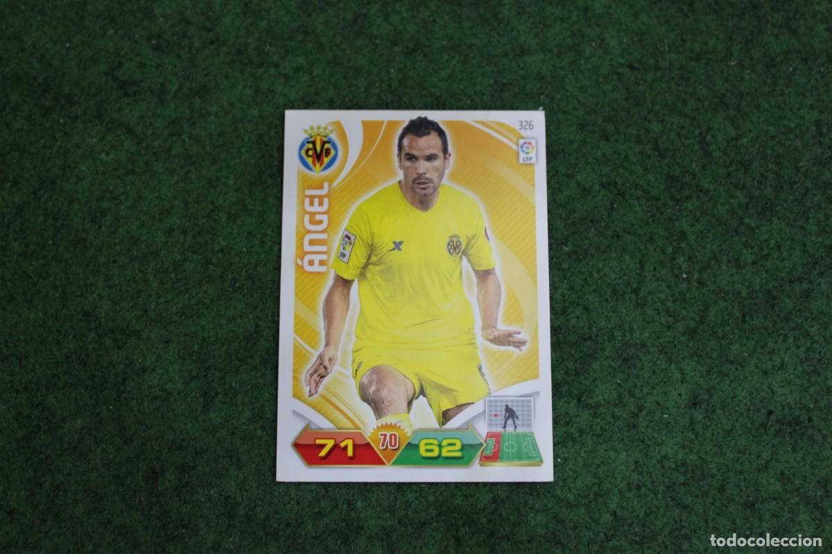 Cromos de f&uacute;tbol: 326 &Aacute;NGEL VILLARREAL CF ADRENALYN XL 2011 2012 11 12 LALIGA SANTANDER