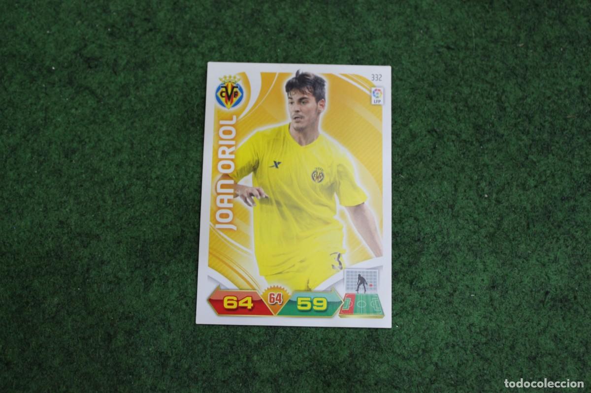 Cromos de f&uacute;tbol: 332 JOAN ORIOL VILLARREAL CF ADRENALYN XL 2011 2012 11 12 LALIGA SANTANDER