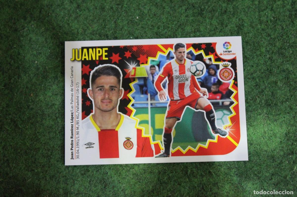 Fu&szlig;ball-Sticker: 5 JUANPE GIRONA FC LIGA ESTE 2018-19 2018 2019 18 19 LALIGA SANTANDER