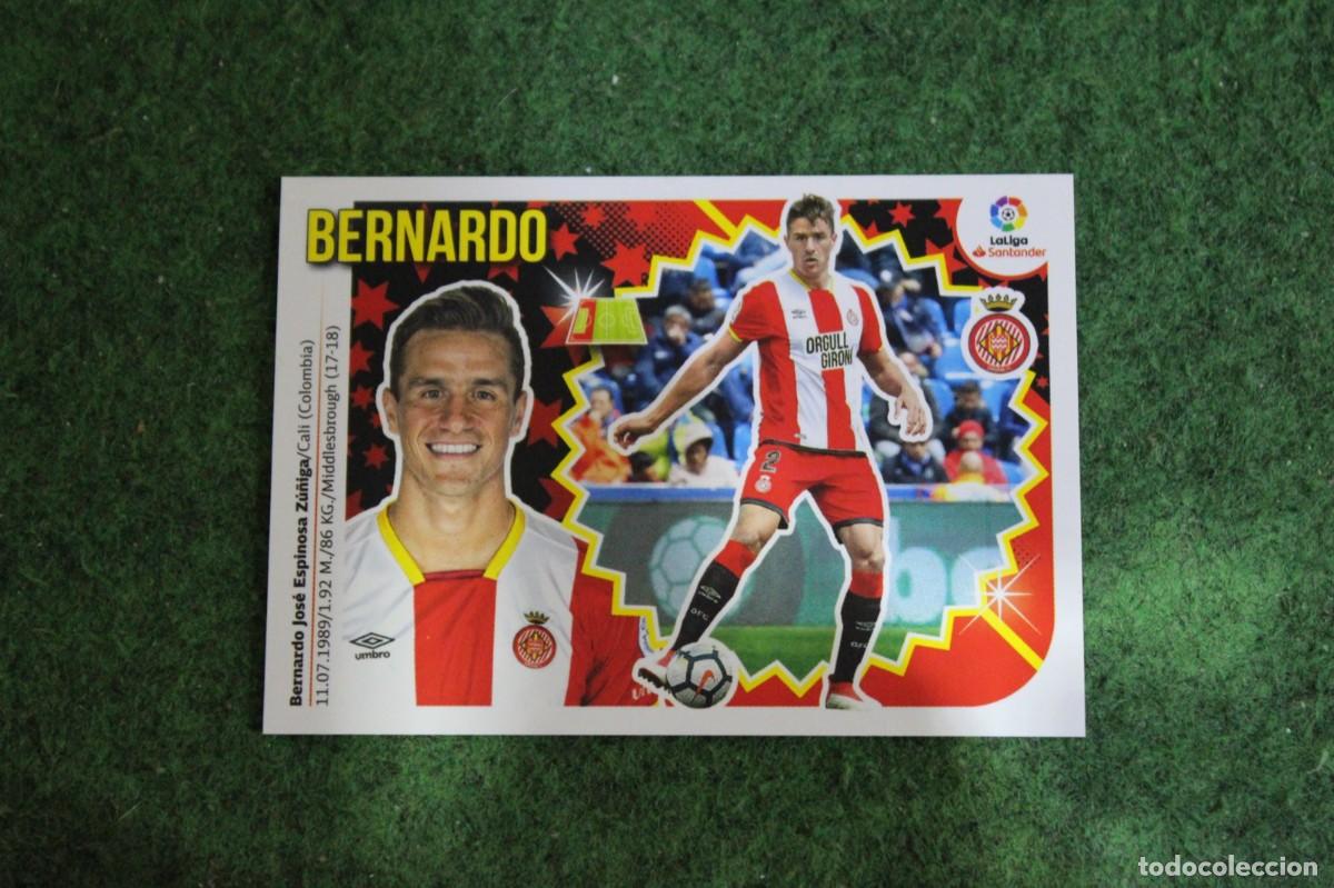 Fu&szlig;ball-Sticker: 6 BERNARDO GIRONA FC LIGA ESTE 2018-19 2018 2019 18 19 LALIGA SANTANDER