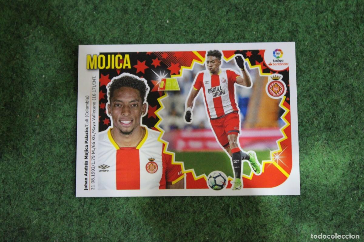 Fu&szlig;ball-Sticker: 7 MOJICA GIRONA FC LIGA ESTE 2018-19 2018 2019 18 19 LALIGA SANTANDER