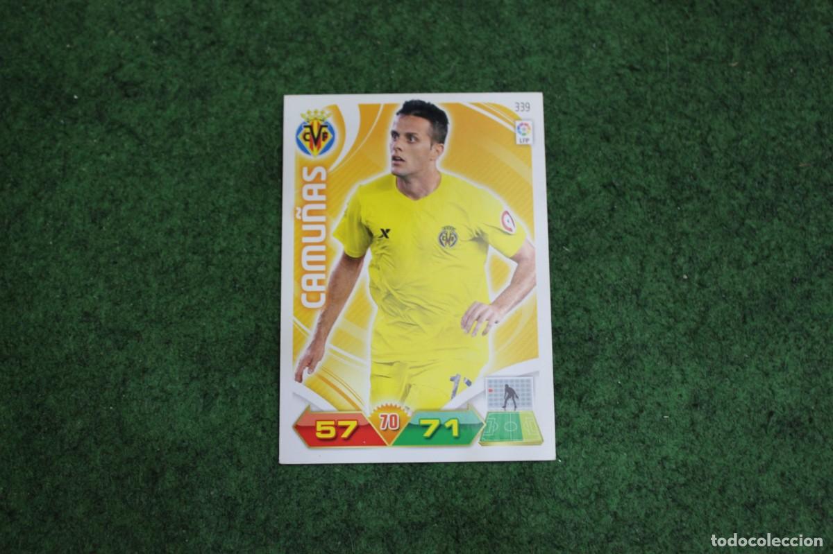 Fu&szlig;ball-Sticker: 339 CAMU&Ntilde;AS VILLARREAL CF ADRENALYN XL 2011 2012 11 12 LALIGA SANTANDER