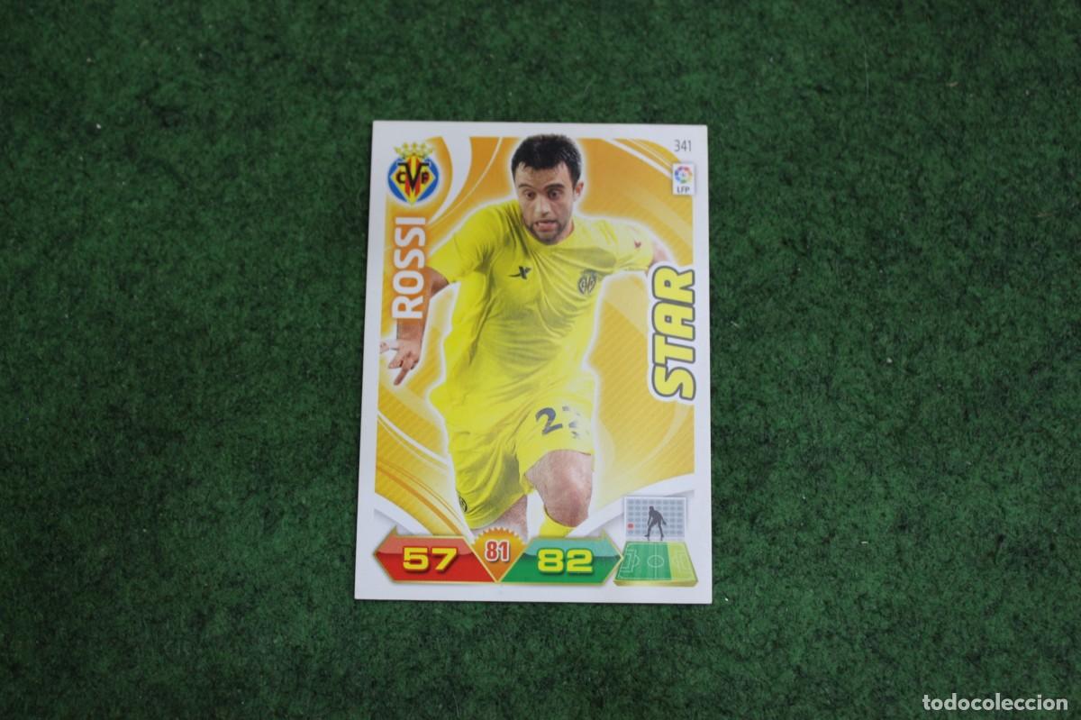 Cromos de f&uacute;tbol: 341 ROSSI VILLARREAL CF STAR ADRENALYN XL 2011 2012 11 12 LALIGA SANTANDER