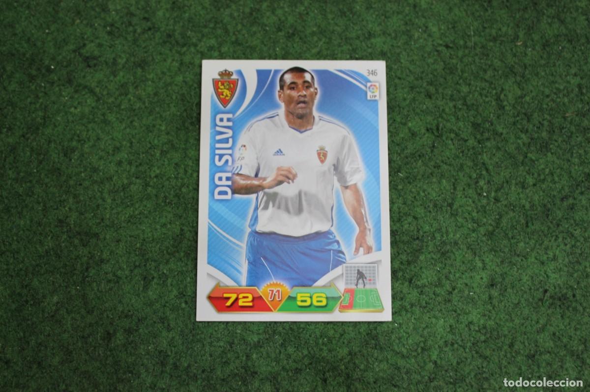 Cromos de f&uacute;tbol: 346 DA SILVA REAL ZARAGOZA ADRENALYN XL 2011 2012 11 12 LALIGA SANTANDER