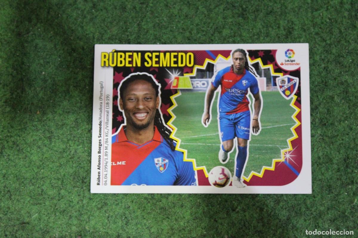 Figurine di Calcio: 5 BIS R&Uacute;BEN SEMEDO COLOCA SD HUESCA LIGA ESTE 2018-19 2018 2019 18 19 LALIGA SANTANDER