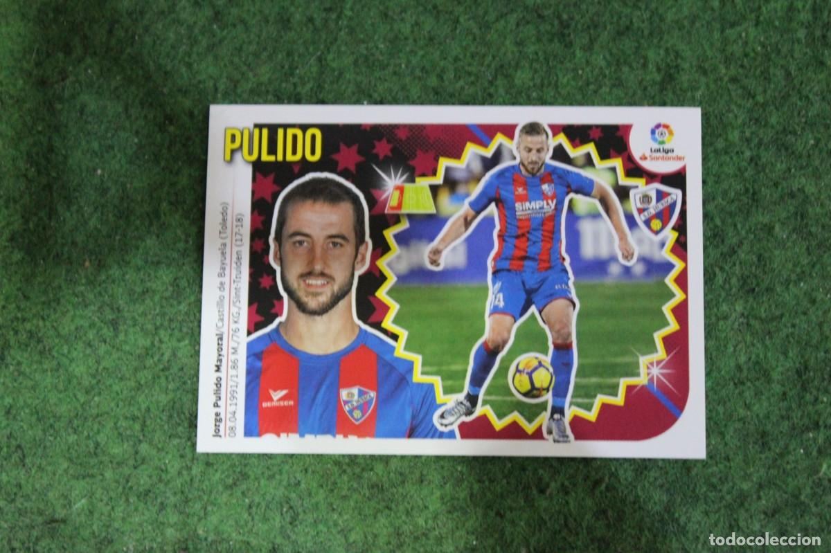 Figurine di Calcio: 6 PULIDO SD HUESCA LIGA ESTE 2018-19 2018 2019 18 19 LALIGA SANTANDER