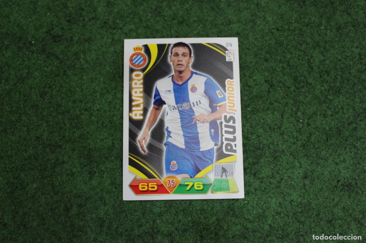 Cromos de f&uacute;tbol: 374 &Aacute;LVARO PLUS JUNIOR ADRENALYN XL 2011 2012 11 12 LALIGA SANTANDER
