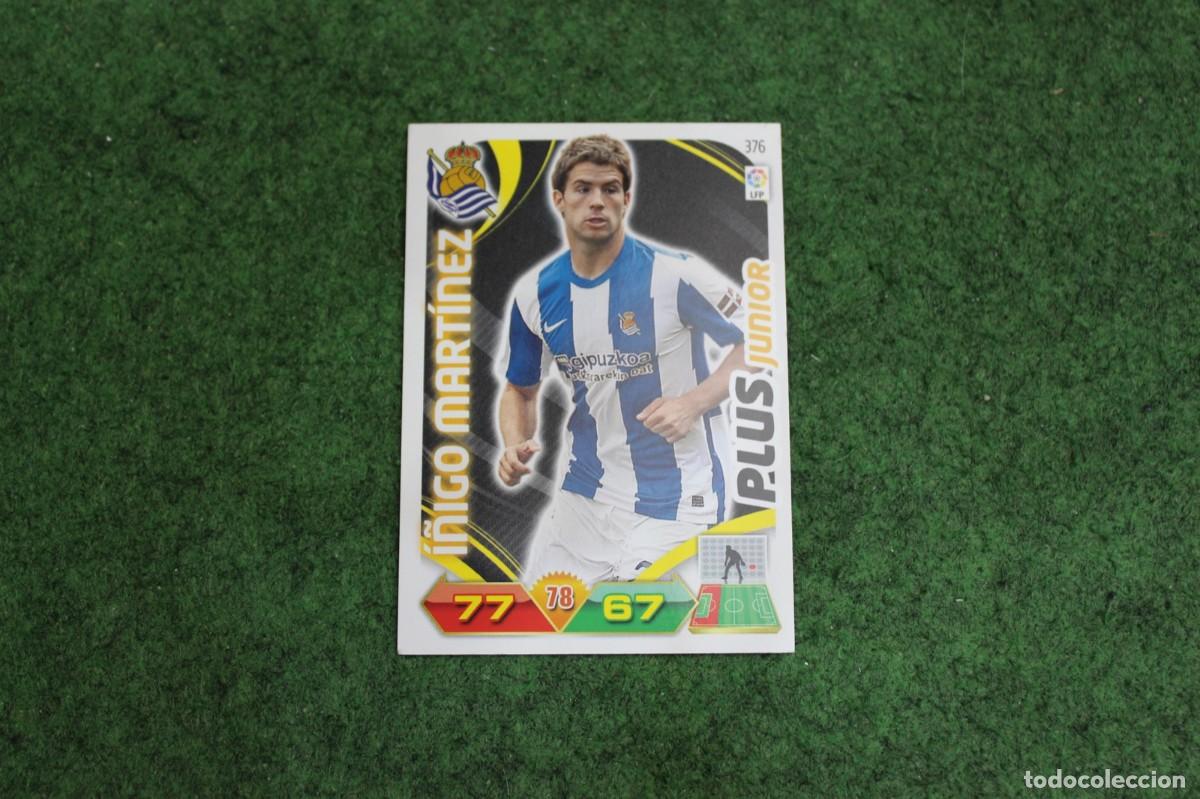 Figurine di Calcio: 376 &Iacute;&Ntilde;IGO MART&Iacute;NEZ PLUS JUNIOR ADRENALYN XL 2011 2012 11 12 LALIGA SANTANDER