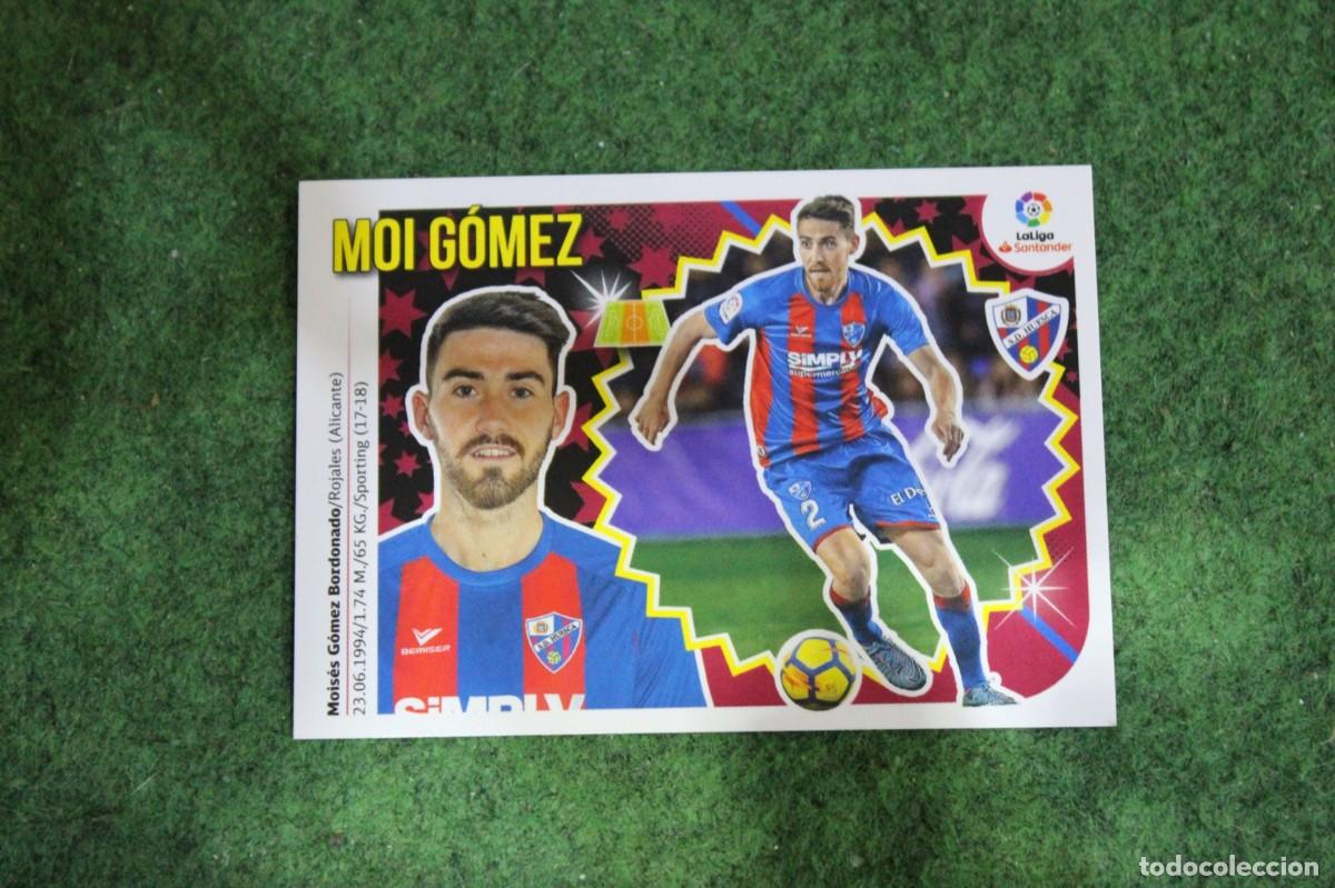 Cromos de f&uacute;tbol: 11 MOI G&Oacute;MEZ SD HUESCA LIGA ESTE 2018-19 2018 2019 18 19 LALIGA SANTANDER