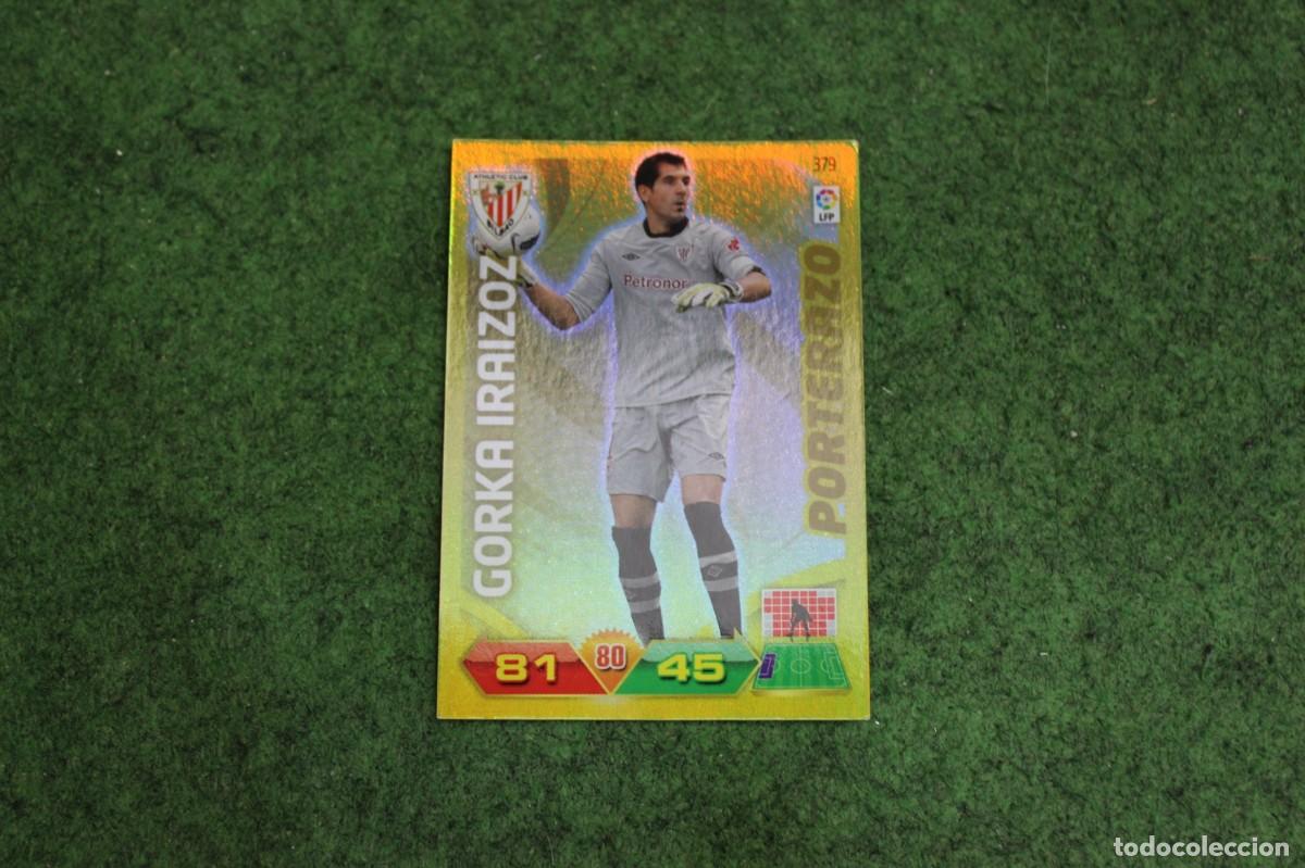 Cromos de f&uacute;tbol: 379 GORKA IRAIZOZ PORTERAZO ADRENALYN XL 2011 2012 11 12 LALIGA SANTANDER