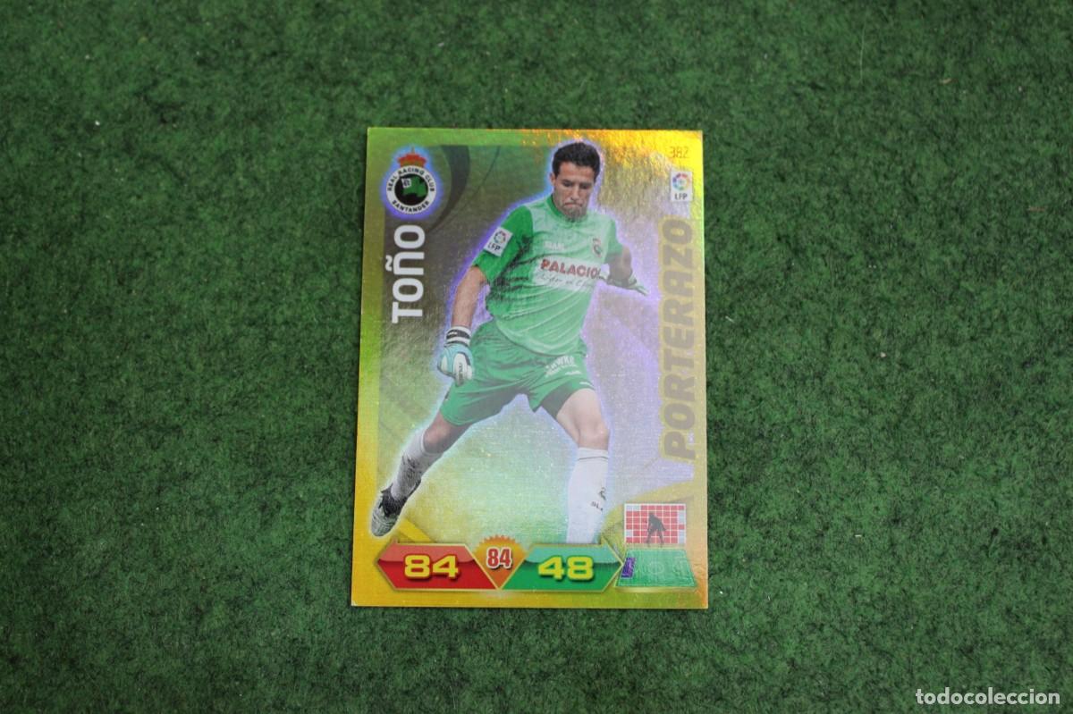 Cromos de f&uacute;tbol: 382 TO&Ntilde;O PORTERAZO ADRENALYN XL 2011 2012 11 12 LALIGA SANTANDER