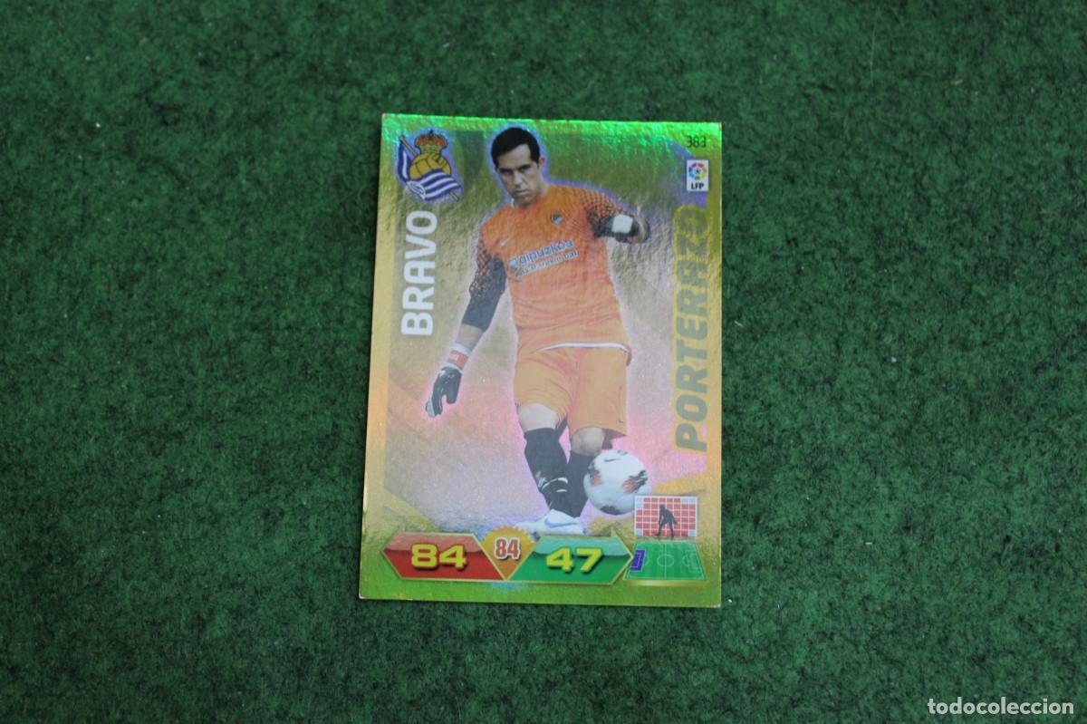Cromos de f&uacute;tbol: 383 BRAVO PORTERAZO ADRENALYN XL 2011 2012 11 12 LALIGA SANTANDER