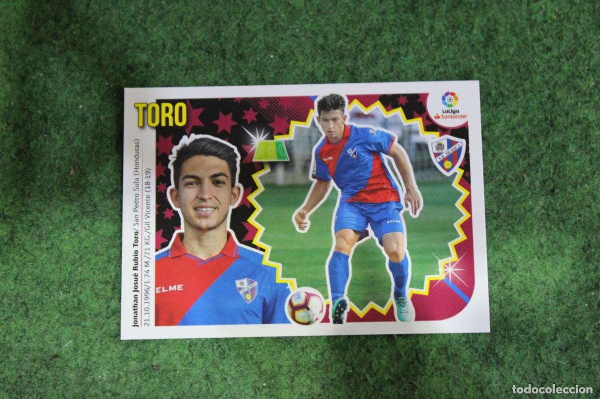 Cromos de f&uacute;tbol: 14 TORO SD HUESCA LIGA ESTE 2018-19 2018 2019 18 19 LALIGA SANTANDER