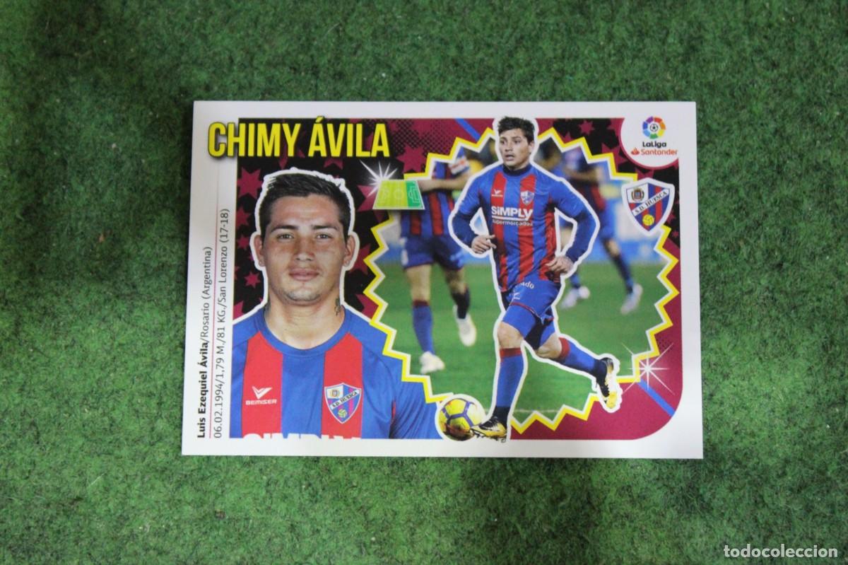 Football Stickers: 15 CHIMY &Aacute;VILA SD HUESCA LIGA ESTE 2018-19 2018 2019 18 19 LALIGA SANTANDER