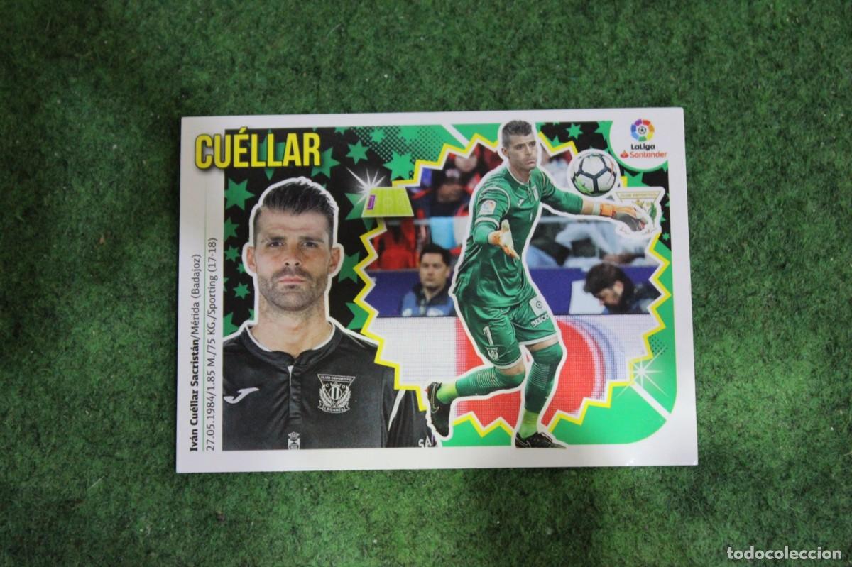 Cromos de f&uacute;tbol: 1 CU&Eacute;LLAR CD LEGAN&Eacute;S LIGA ESTE 2018-19 2018 2019 18 19 LALIGA SANTANDER