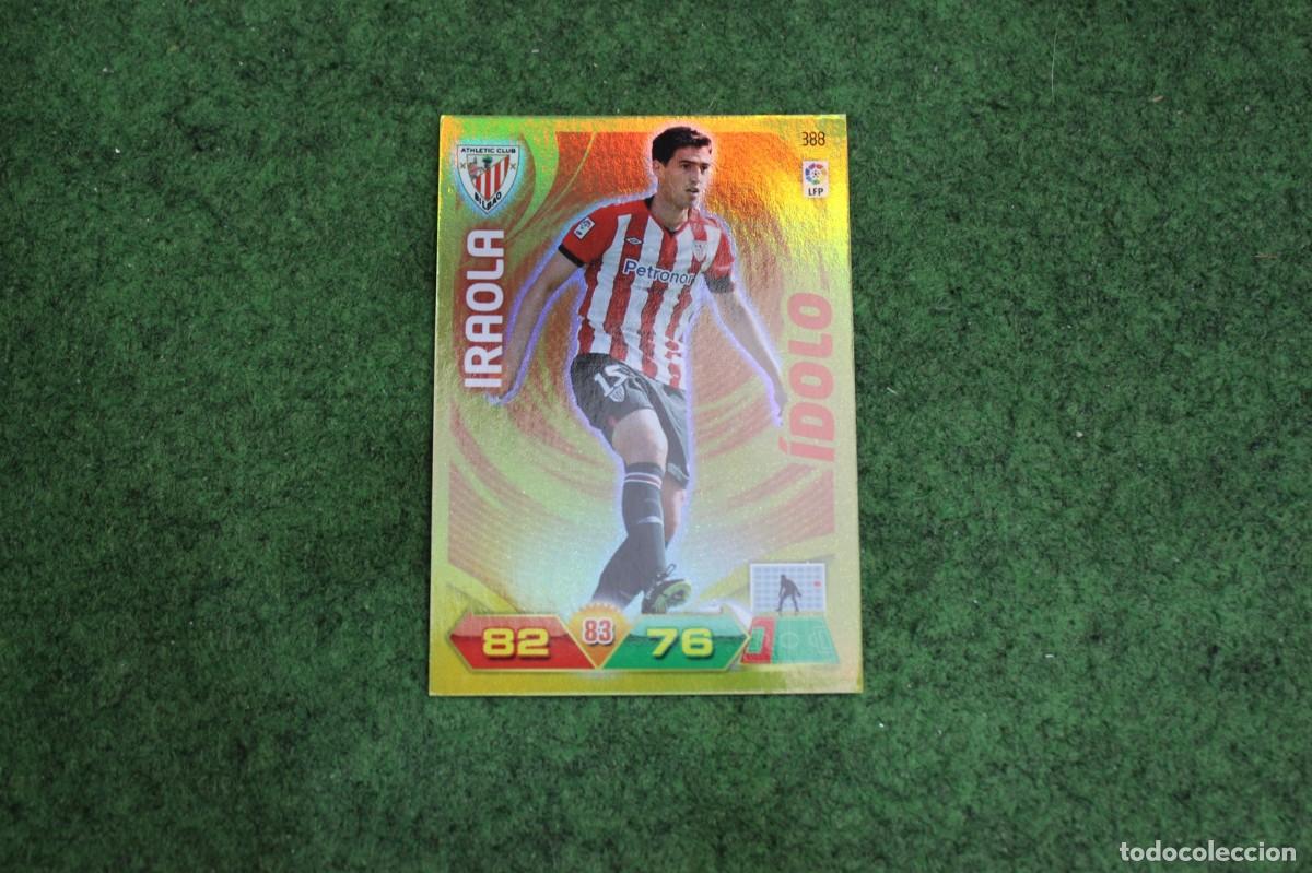Cromos de f&uacute;tbol: 388 IRAOLA &Iacute;DOLO ADRENALYN XL 2011 2012 11 12 LALIGA SANTANDER
