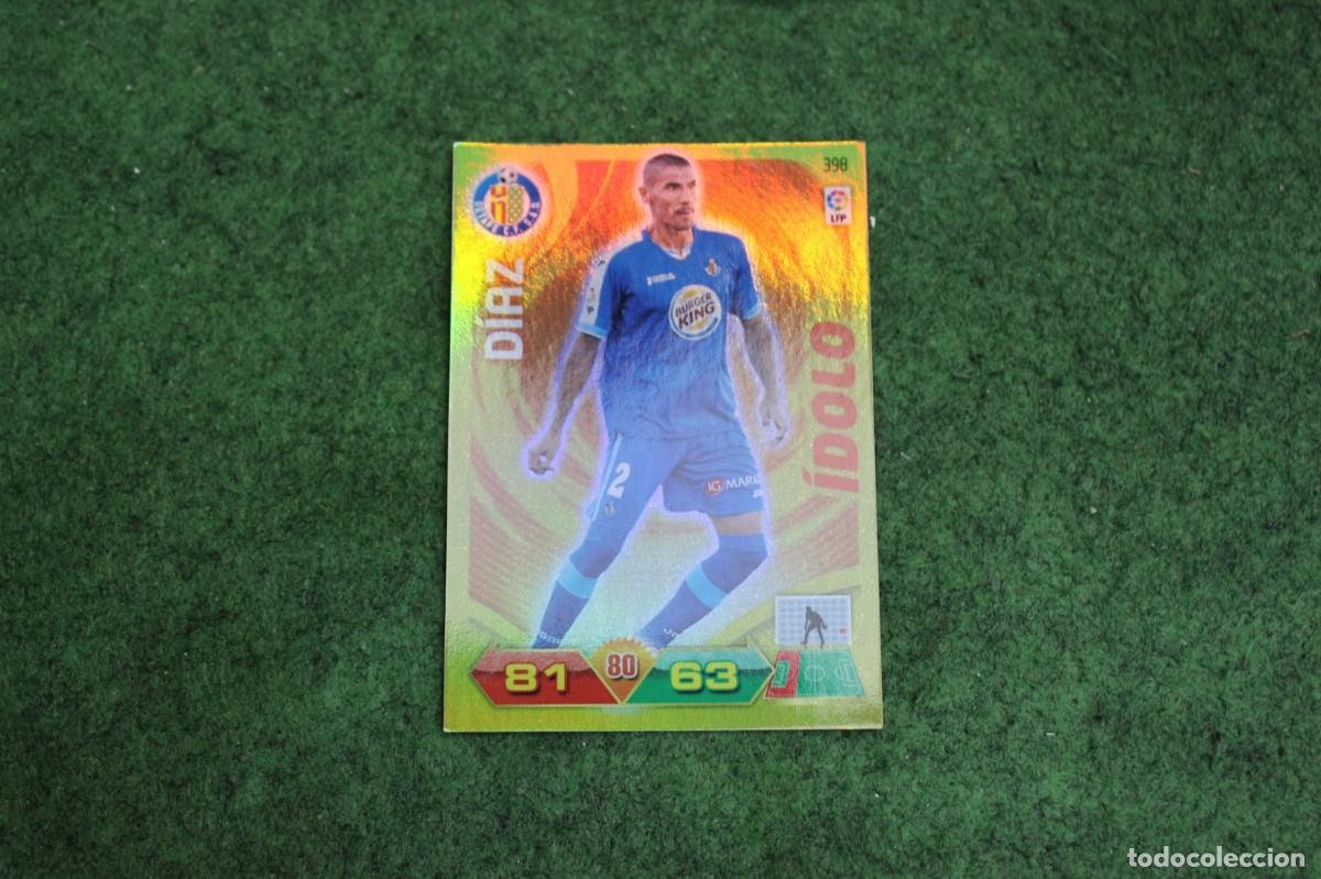 Cromos de f&uacute;tbol: 398 D&Iacute;AZ &Iacute;DOLO ADRENALYN XL 2011 2012 11 12 LALIGA SANTANDER