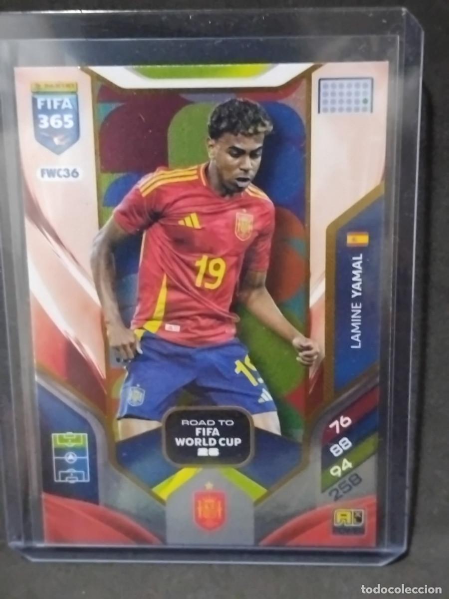 Cromos de f&uacute;tbol: LAMINE YAMAL FWC36 - ESPA&Ntilde;A - ADRENALYN XL FIFA 365 2025 2026 CROMOS FUTBOL 2025-26 SPAIN