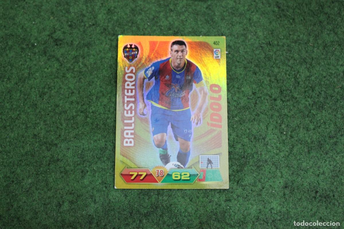 Cromos de f&uacute;tbol: 402 BALLESTEROS &Iacute;DOLO ADRENALYN XL 2011 2012 11 12 LALIGA SANTANDER