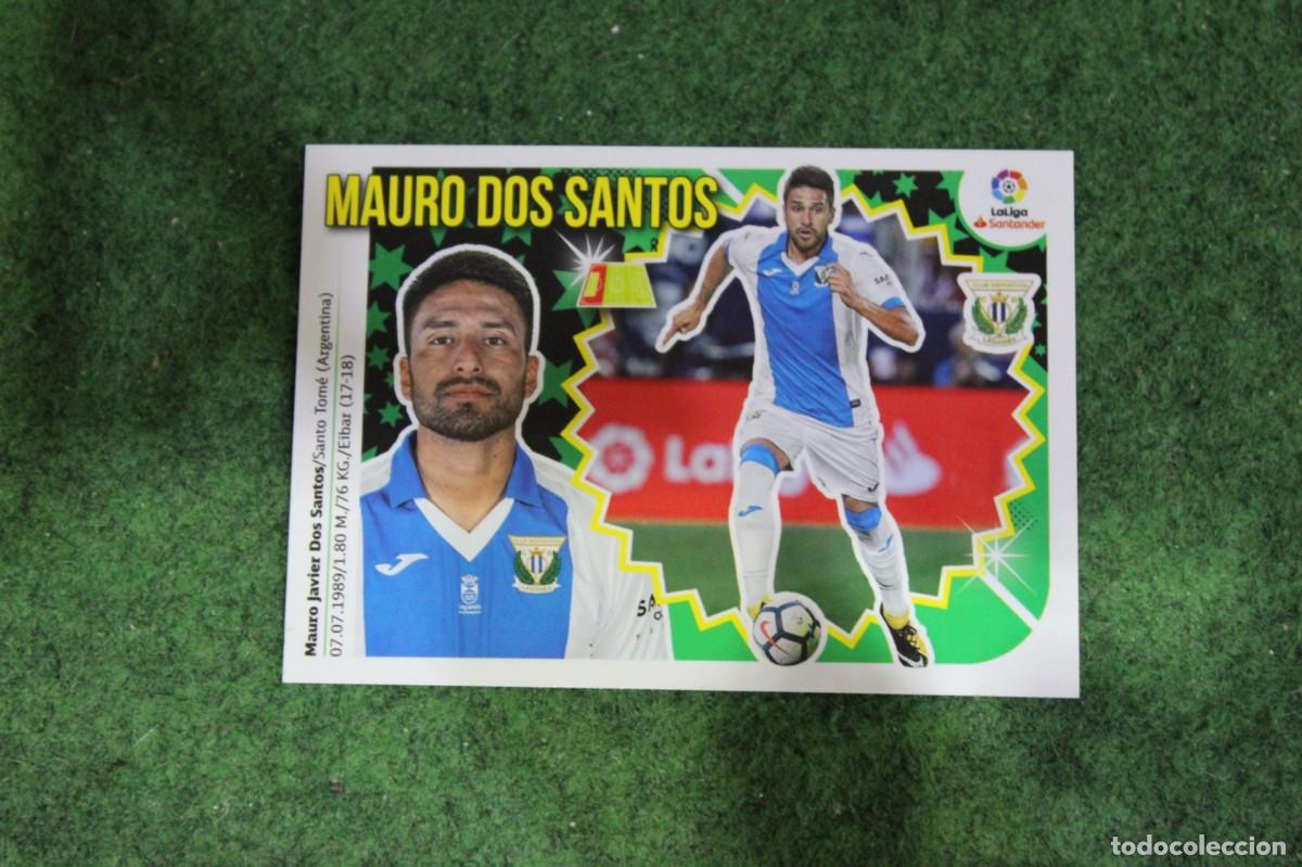 Cromos de f&uacute;tbol: 6A MAURO DOS SANTOS CD LEGAN&Eacute;S LIGA ESTE 2018-19 2018 2019 18 19 LALIGA SANTANDER