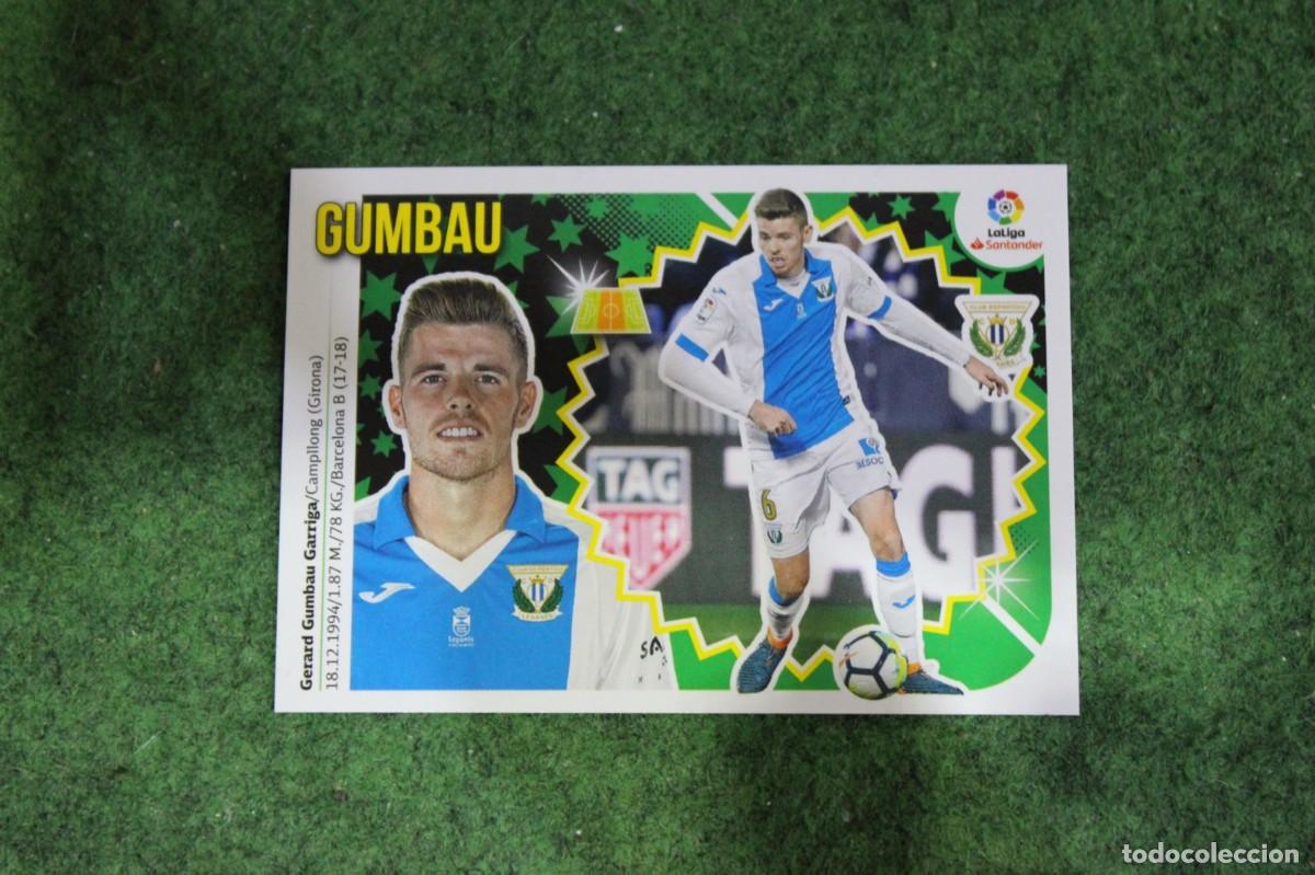 Cromos de f&uacute;tbol: 9 GUMBAU CD LEGAN&Eacute;S LIGA ESTE 2018-19 2018 2019 18 19 LALIGA SANTANDER