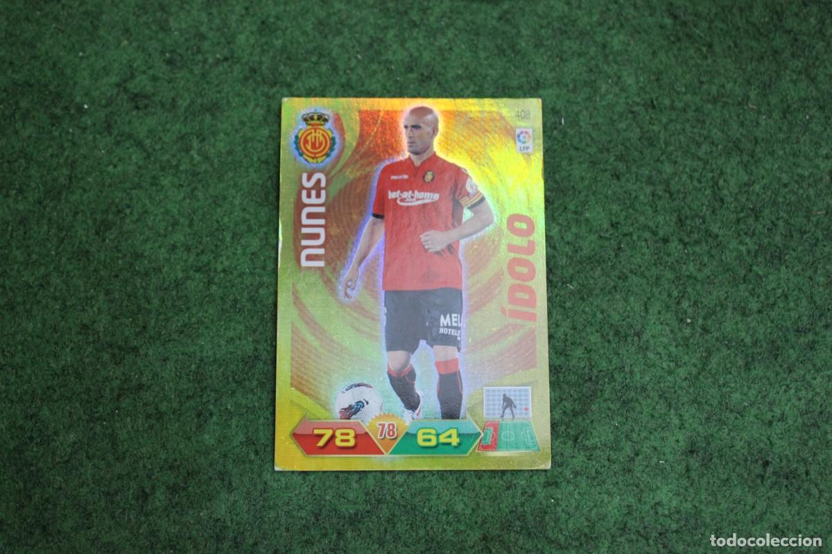 Cromos de f&uacute;tbol: 408 NUNES &Iacute;DOLO ADRENALYN XL 2011 2012 11 12 LALIGA SANTANDER