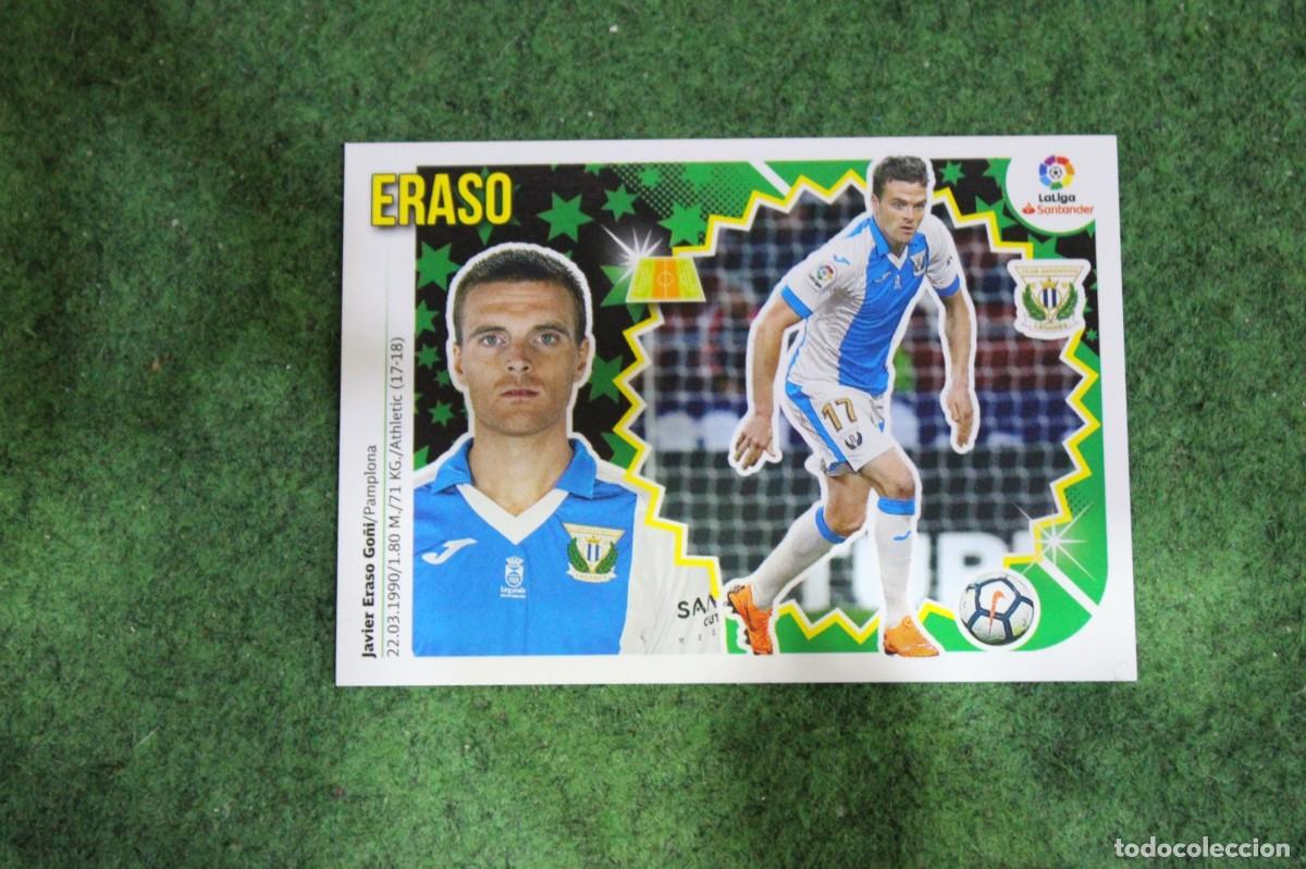 Cromos de f&uacute;tbol: 11A ERASO CD LEGAN&Eacute;S LIGA ESTE 2018-19 2018 2019 18 19 LALIGA SANTANDER