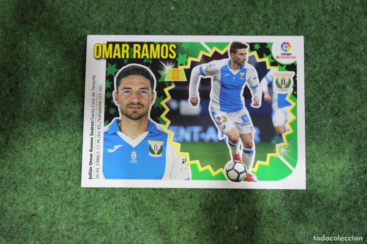 Cromos de f&uacute;tbol: 11B OMAR RAMOS CD LEGAN&Eacute;S LIGA ESTE 2018-19 2018 2019 18 19 LALIGA SANTANDER