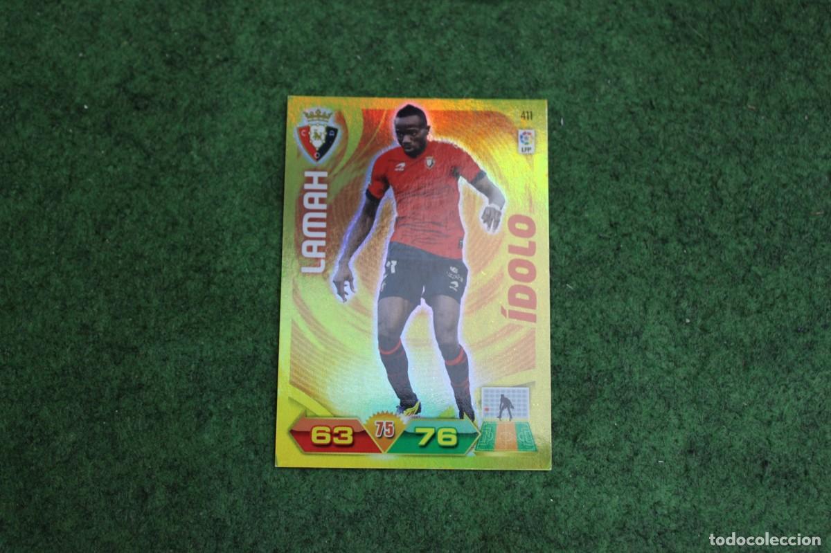 Cromos de f&uacute;tbol: 411 LAMAH &Iacute;DOLO ADRENALYN XL 2011 2012 11 12 LALIGA SANTANDER