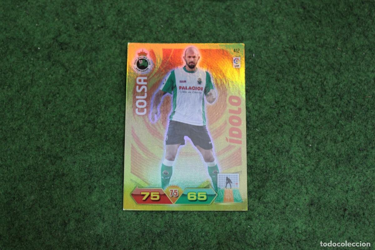 Cromos de f&uacute;tbol: 412 COLSA &Iacute;DOLO ADRENALYN XL 2011 2012 11 12 LALIGA SANTANDER